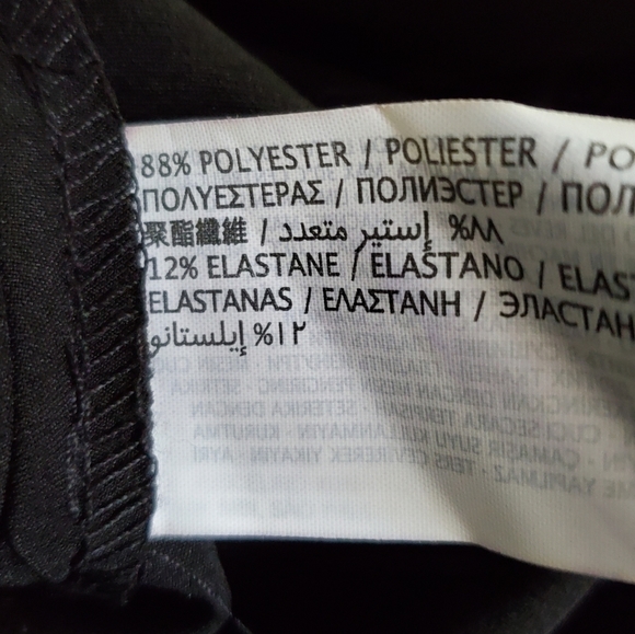 NWT | MNG by Mango Black Dress Size 2 - Picture 5 of 5